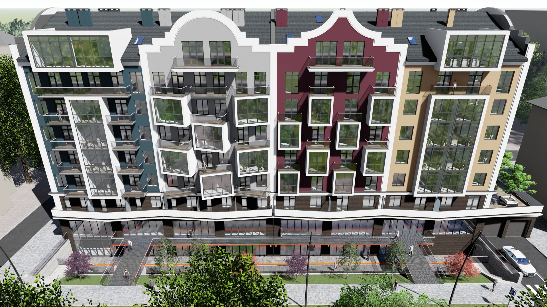 Multistorey Residential Building by Mils View – Innovative Architecture ...